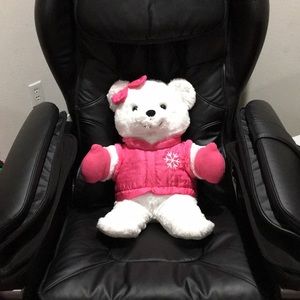 ❣️ WHITE BEAR ❣️ COLLECTION RARE AND HARD TO FIND PRETTY CUTE PLUSH ( NWOT ) .